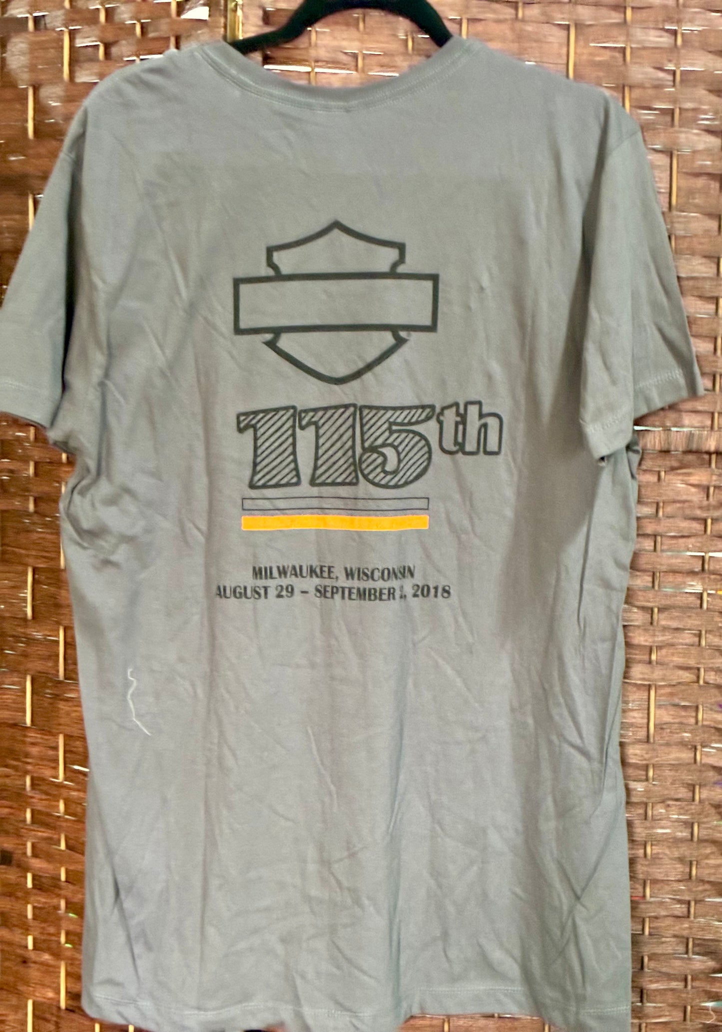 Harley-Davidson 115th Anniversary commemorative t-shirt