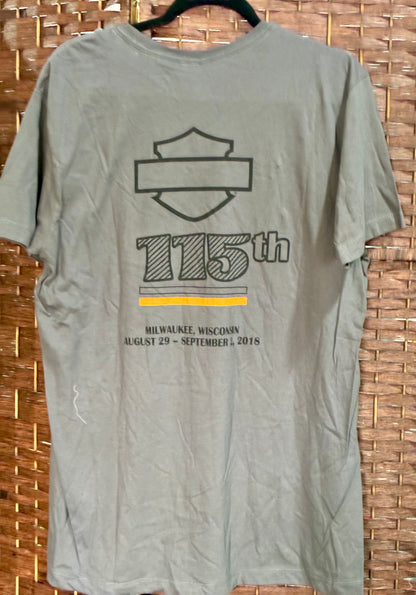 Harley-Davidson 115th Anniversary commemorative t-shirt