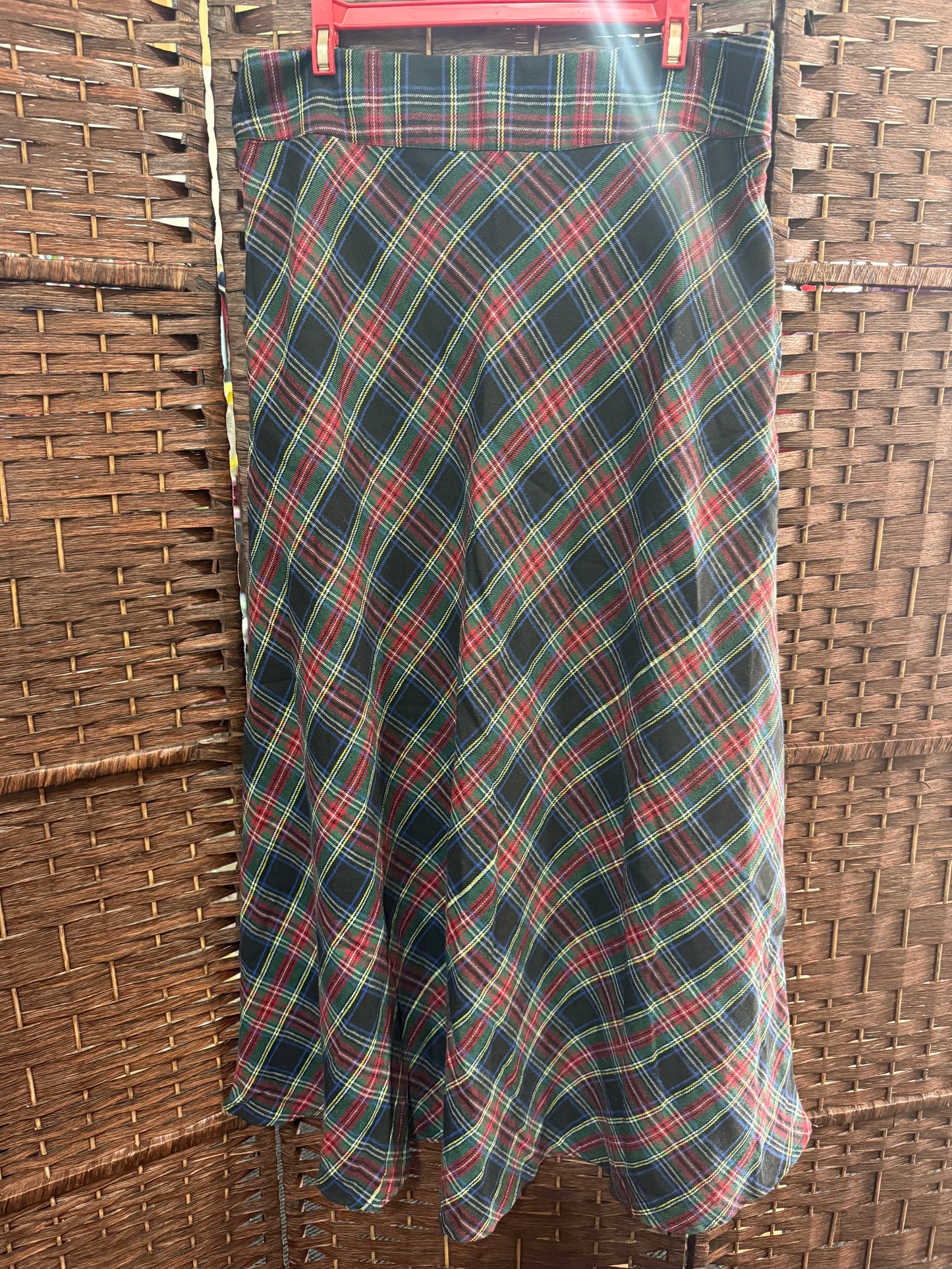Plaid Skirt