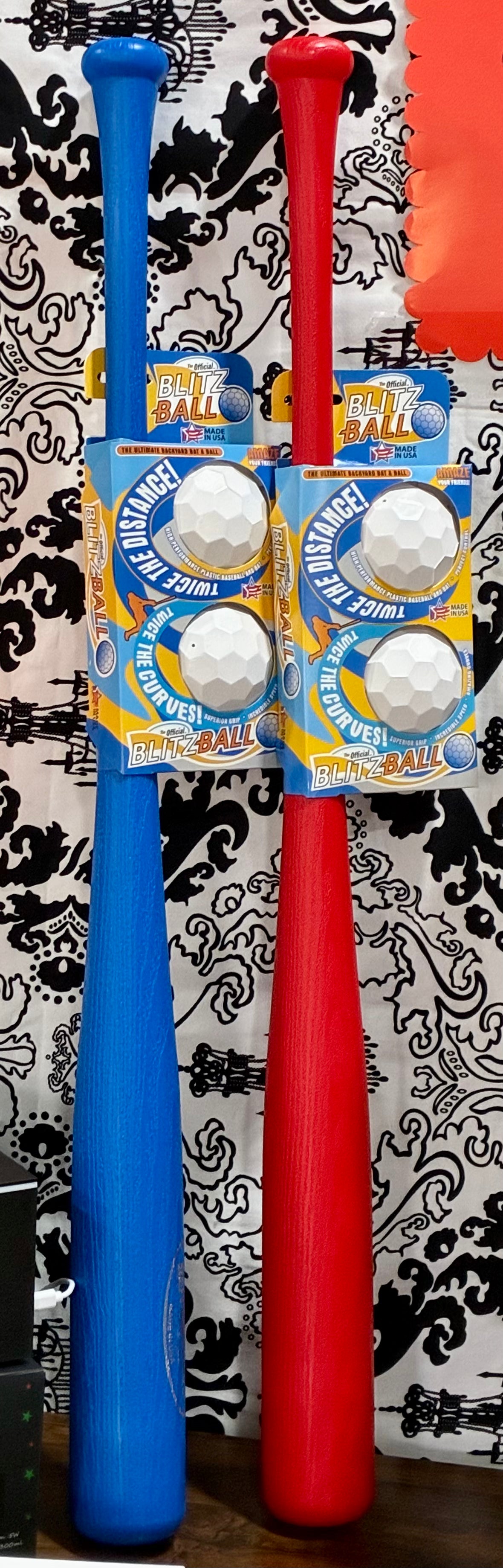 The Official Blitzball w/ Bat and 2 Blitz Balls