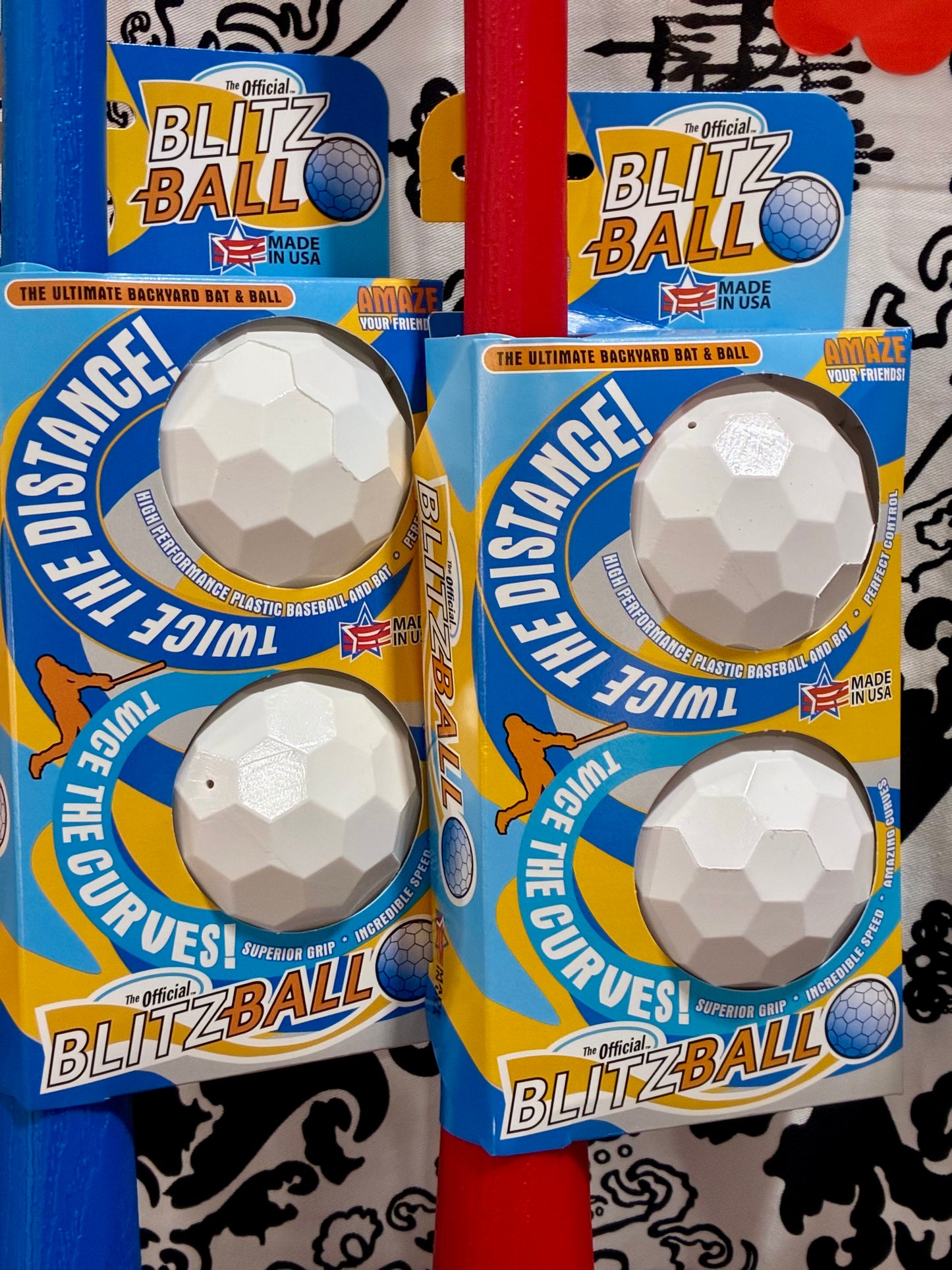 The Official Blitzball w/ Bat and 2 Blitz Balls