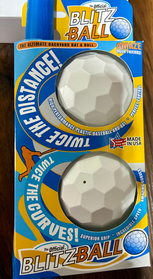 The Official Blitzball w/ Bat and 2 Blitz Balls