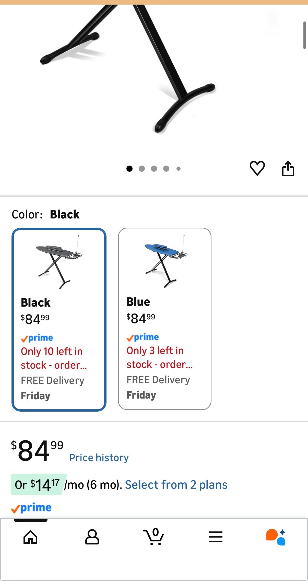 Steel Top Extra Wide Ironing Board