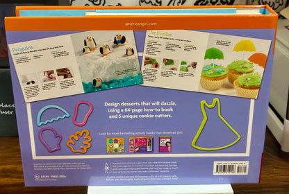 American Girl Dazzling Desserts kit includes 5 Cookie Cutters