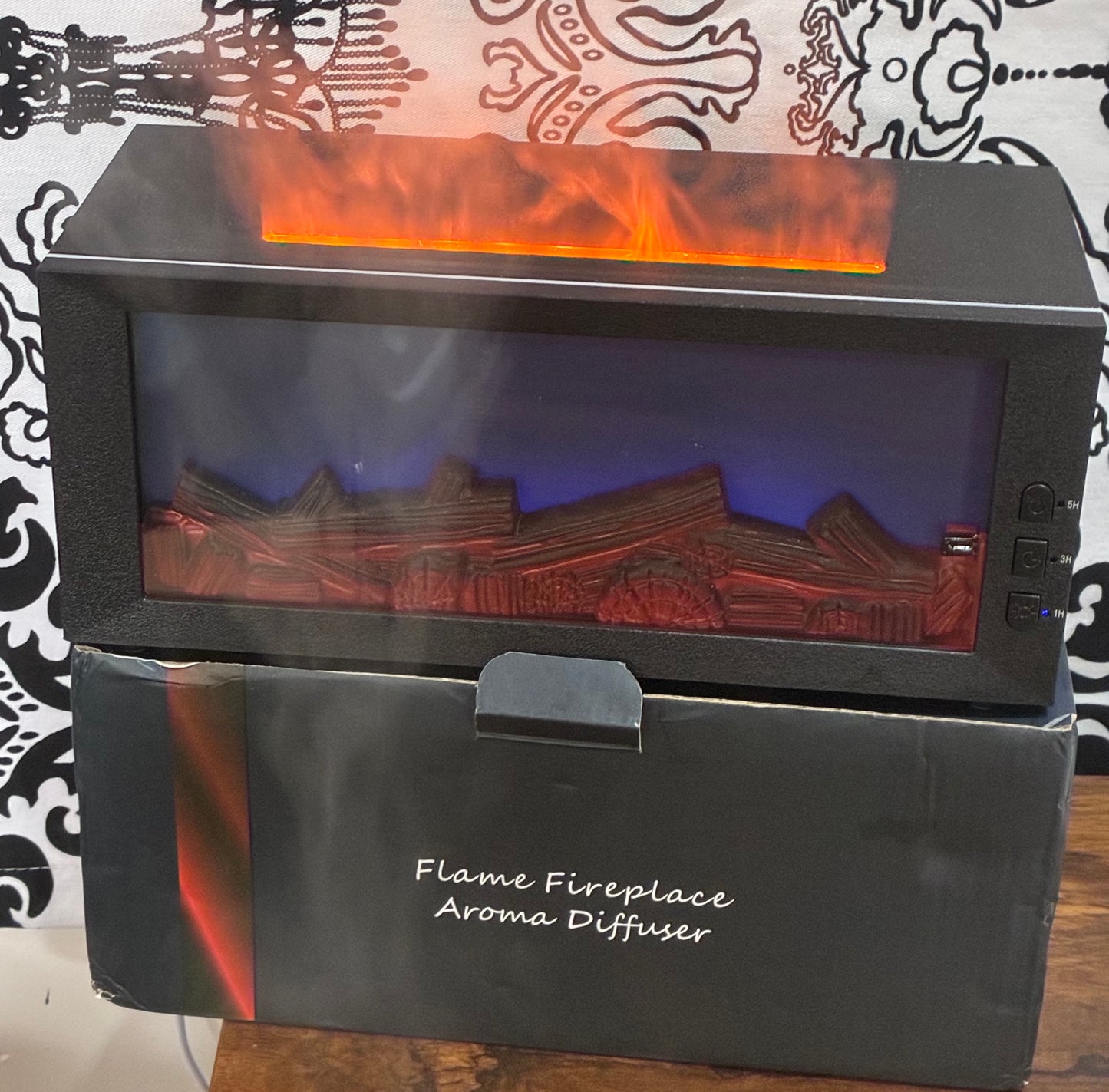 Flame Fireplace Aroma Diffuser