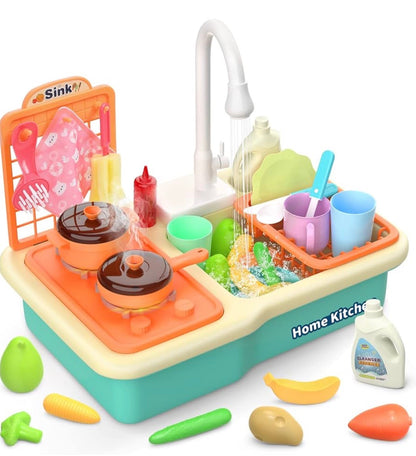 Kitchen Stove Sink with Steam