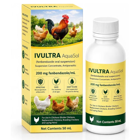 Dewormer for Chickens, Fenbendazole Broad Spectrum All-Worm Formula
