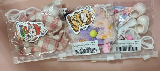 6.7in/17cm Doll Clothes Set(NO Doll), 5 Pcs Outfit Sets