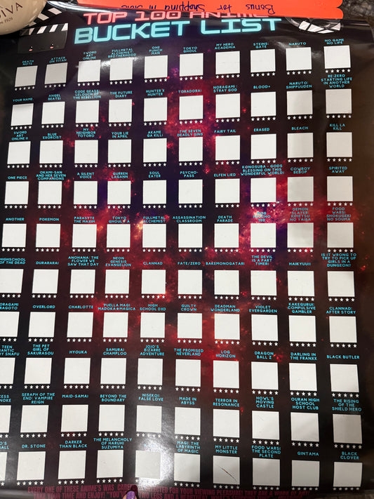 Scrachit Scratch off Poster