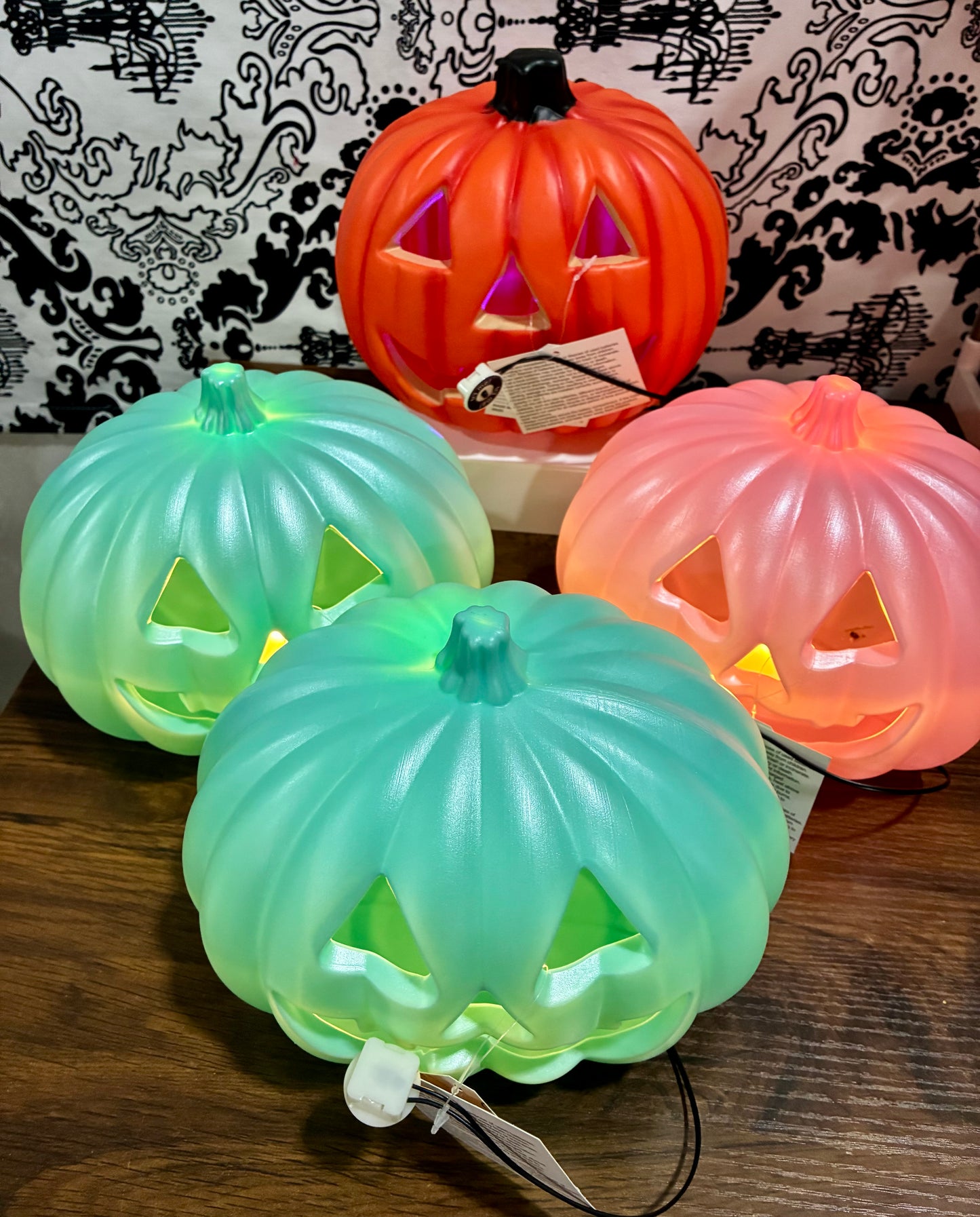 Halloween LED Blow Mold Pumpkin