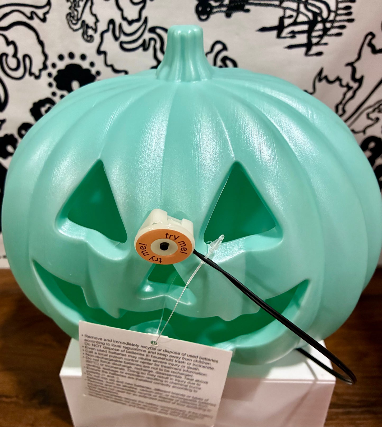 Halloween LED Blow Mold Pumpkin