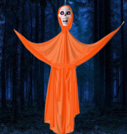 65" Black Light Responsive Ghoul Halloween Decorative Prop Orange - Hyde & EEK!