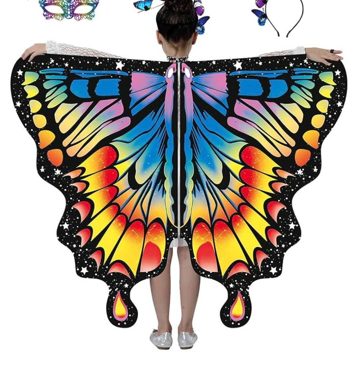 Butterfly Wings, Butterfly Cloak, Carnival Butterfly Wings,