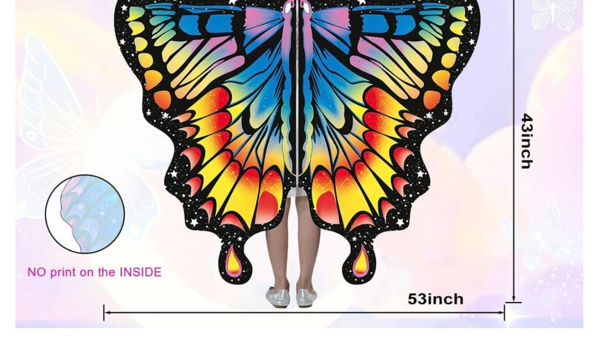 Butterfly Wings, Butterfly Cloak, Carnival Butterfly Wings,