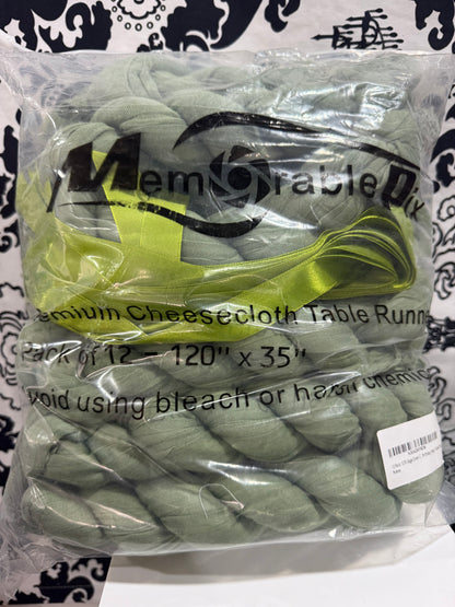 Premium Cheesecloth Table Runners