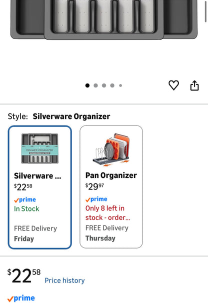 Expandable Drawer Organizer