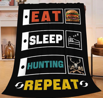 Fun Hunting Throw for Hunters  50"X40"