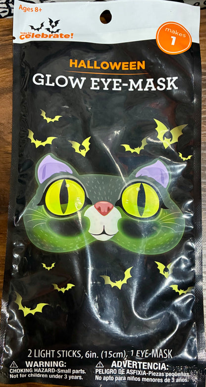 WAY TO CELEBRATE Halloween  Glow Eye-Mask Party Mask