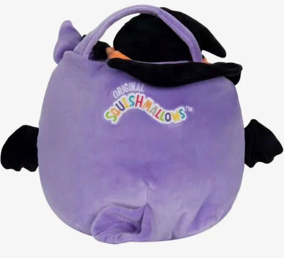 Squishmallows Holly the Owl Halloween 12'' Treat Pail.