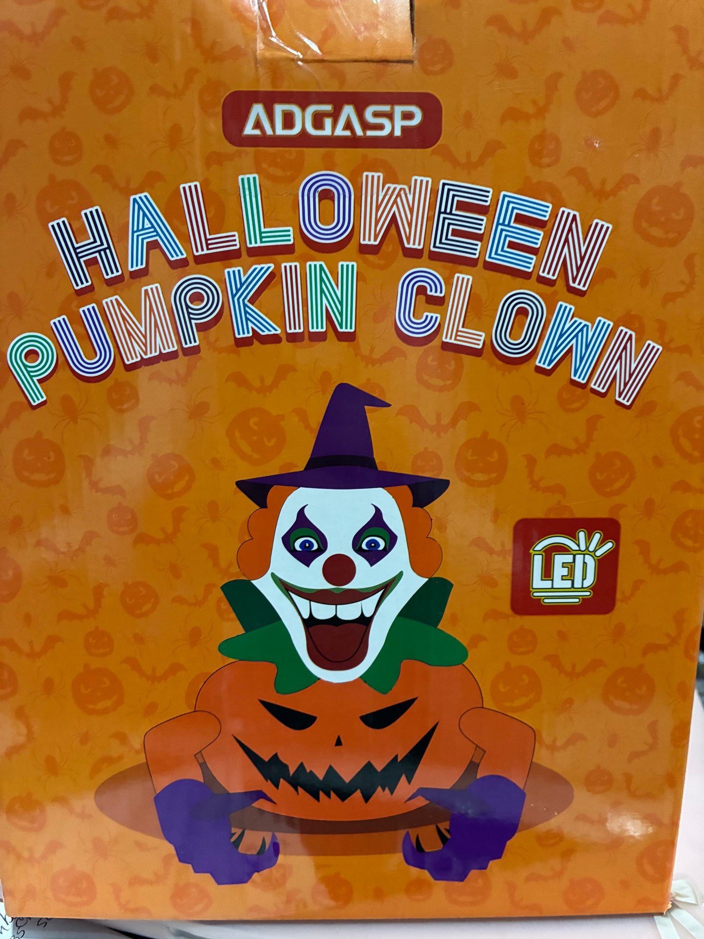 Halloween Animatronics Indoor and Outdoor Creative Pumpkin Clow Decoration