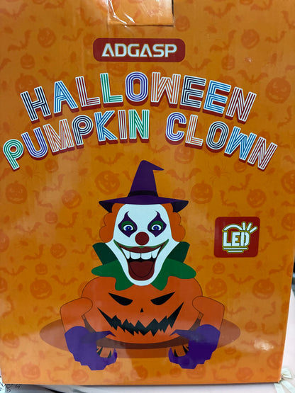 Halloween Animatronics Indoor and Outdoor Creative Pumpkin Clow Decoration