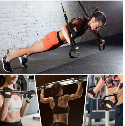 Short Workout Gloves for Women Men, Weight Lifting Gloves Full Palm Pads