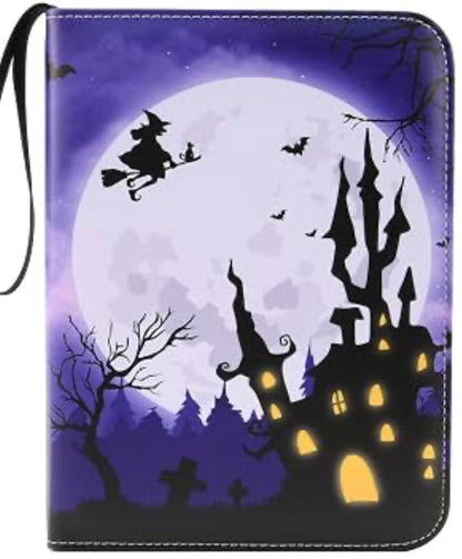 Card Collector's Album Holder with 65 Premium 4-Pocket Pages, Holds Up to 520 Cards