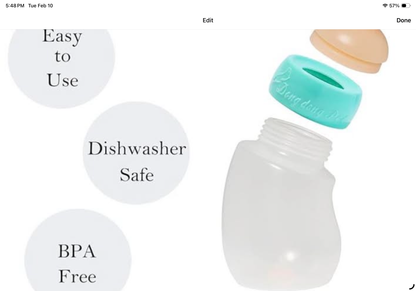 PET FEEDER BOTTLE , SILICONE FEEDING NIPPLE/SYRINGE