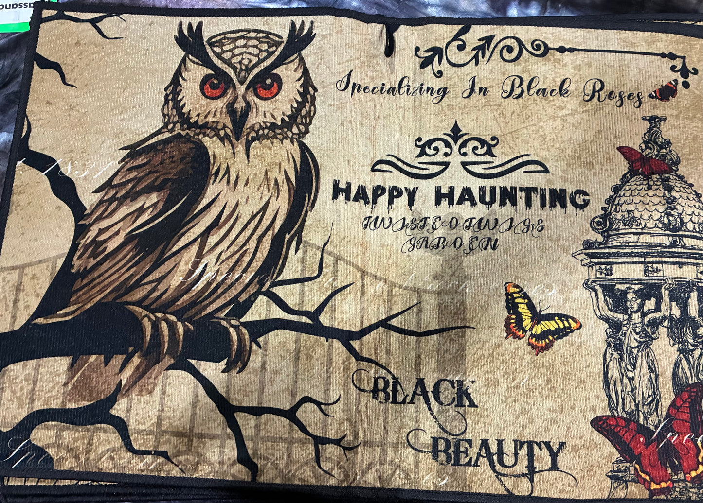 Halloween Rugs/Drying Mats 24 x 16