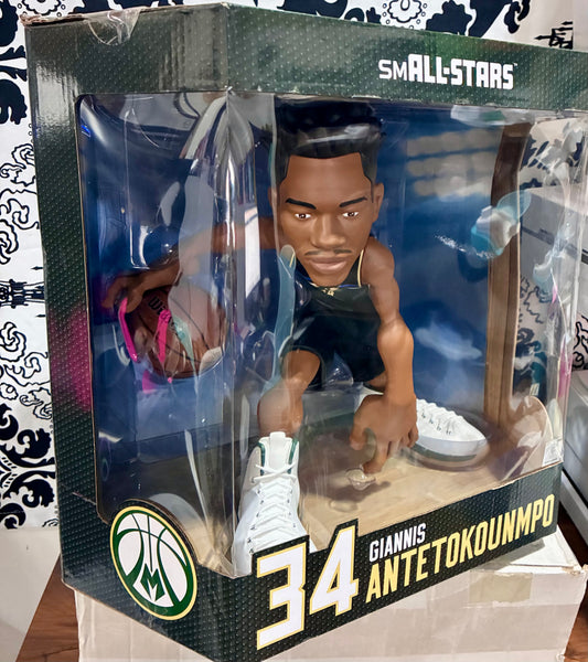 Giannis Antetokounmpo Milwaukee Bucks Small-Stars 12" Vinyl Figurine