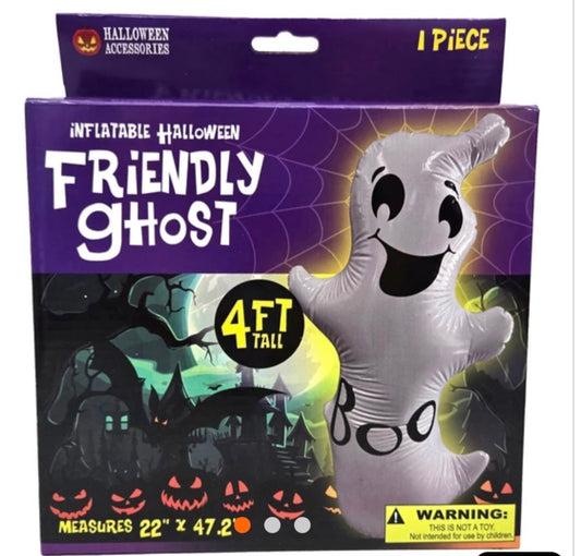 4' Friendly Halloween Ghost Inflatable