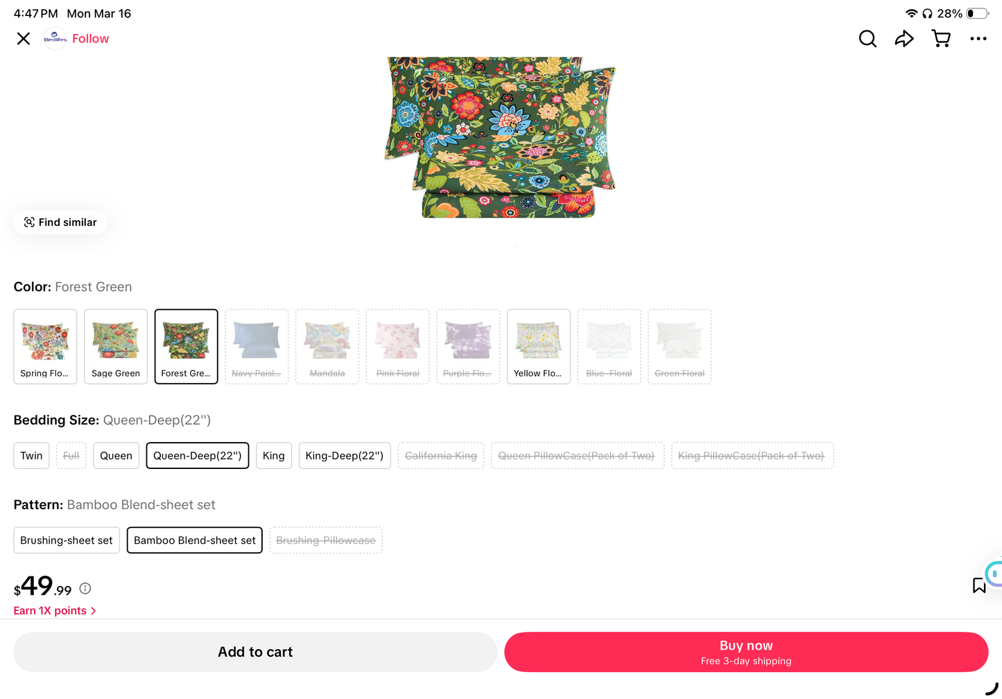 COLORFUL SHEETS