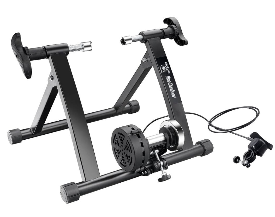 Bike Lane Products Pro Trainer, magnetic indoor bicycle exercise trainer.