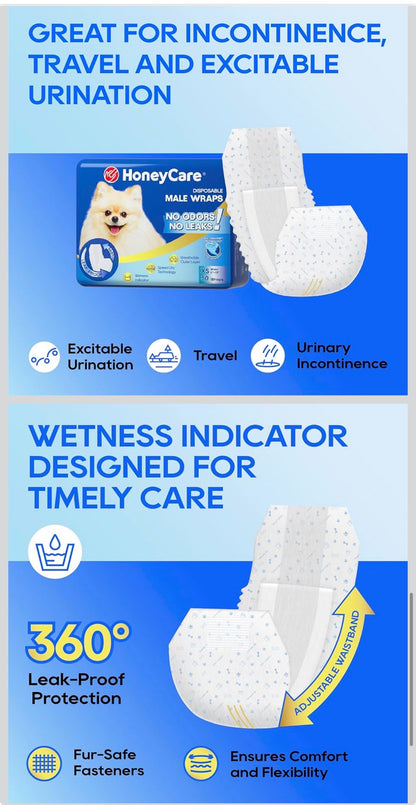 Disposable Male Wraps