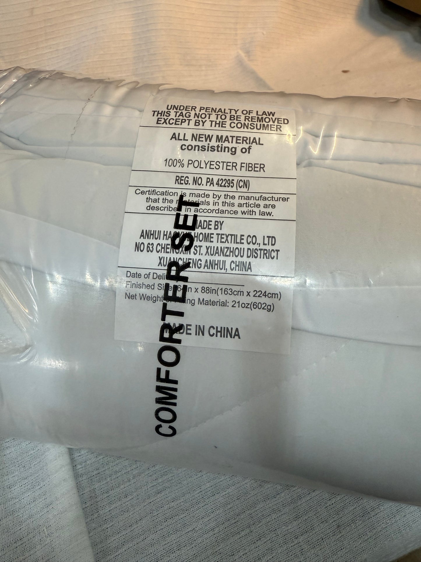 Twin Size Comforter Set