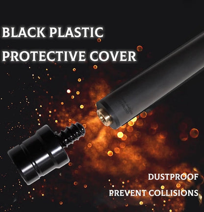 100% Carbon Fiber Shaft, Black  Shaft of  Pool Cue -Front Part for Billiard Play Cue