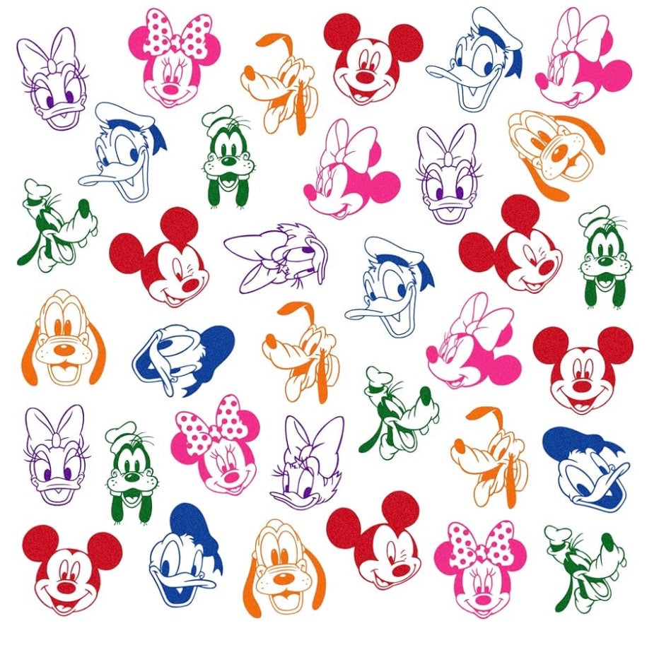 Disney Mickey Mouse and Friends Self-Inking Stampers, set 24