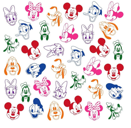 Disney Mickey Mouse and Friends Self-Inking Stampers, set 24