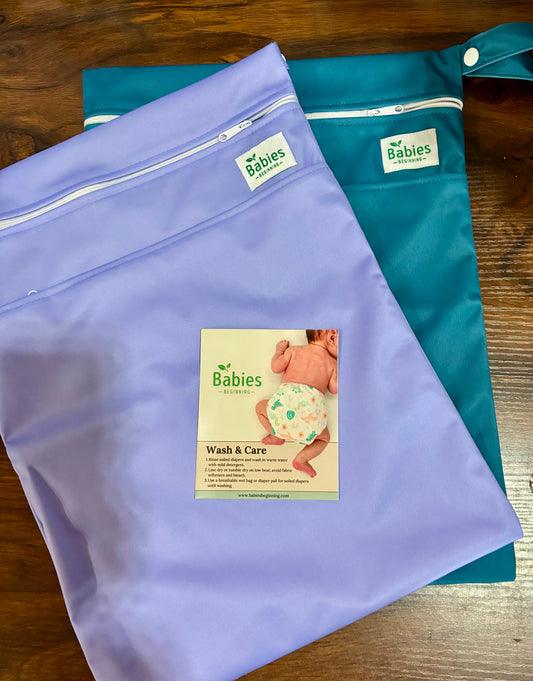 Waterproof Travel Bags for Cloth Diapers, Baby Essentials & Swimwear