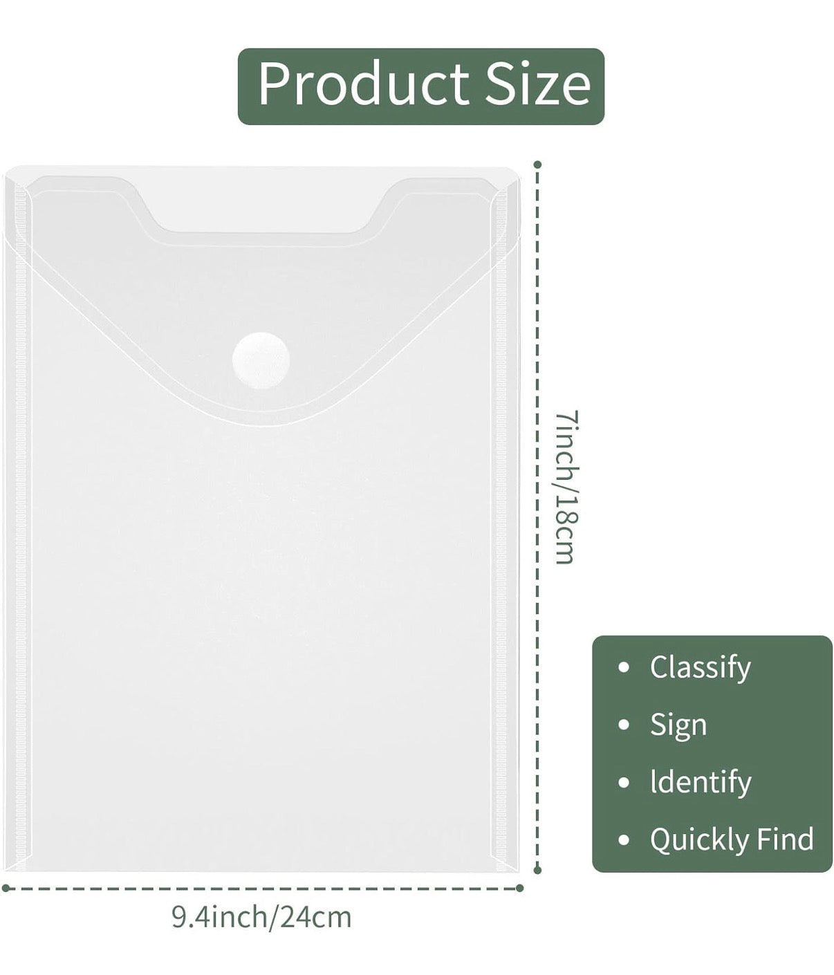 Plastic Storage Envelopes