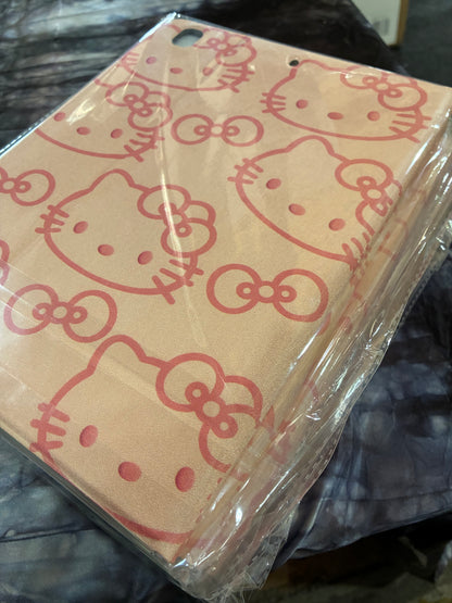 Hello Kitty iPad Case Kids Rose Folio Cover 10 Inch with pen slot