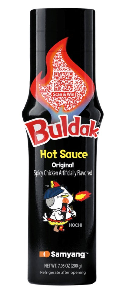 Samyang Buldak  Chicken Hot Sauce, 7.05 oz Bottle