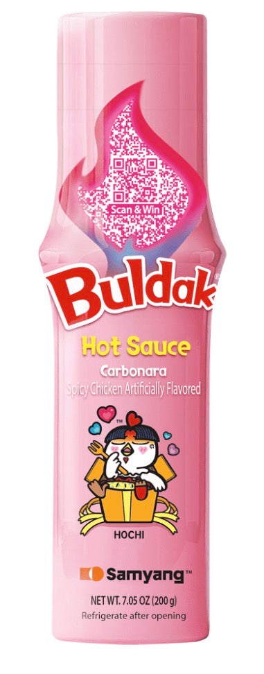 Samyang Buldak  Chicken Hot Sauce, 7.05 oz Bottle