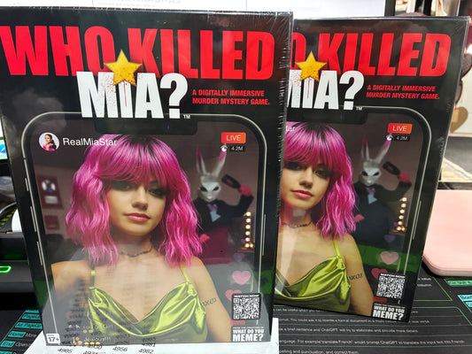 MURDER MYSTERY GAME, WHO KILLED MIA