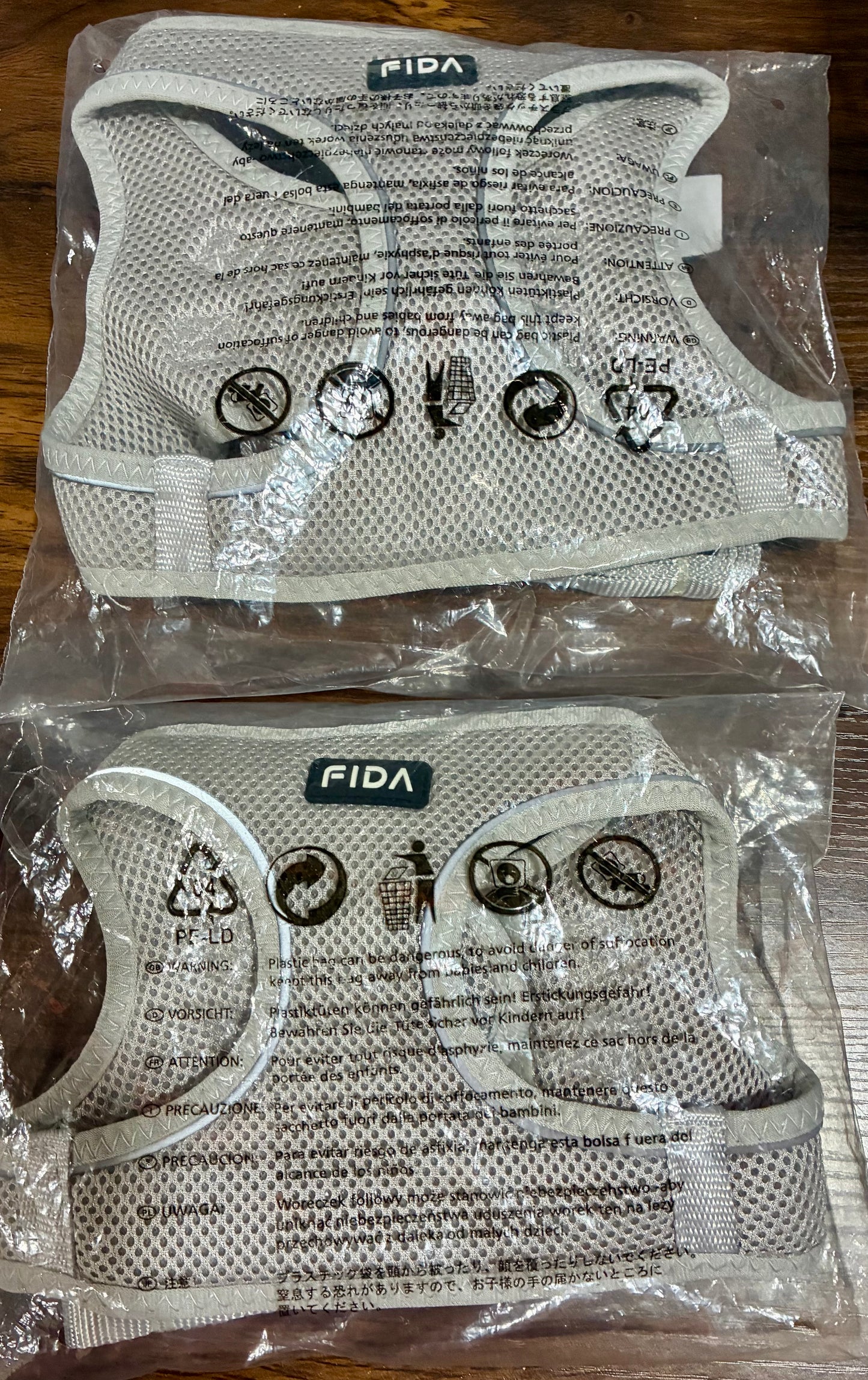 FIDA Comfy Soft Mesh  Dog Harness & Leash Set