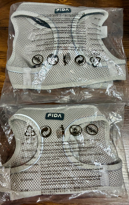 FIDA Comfy Soft Mesh  Dog Harness & Leash Set