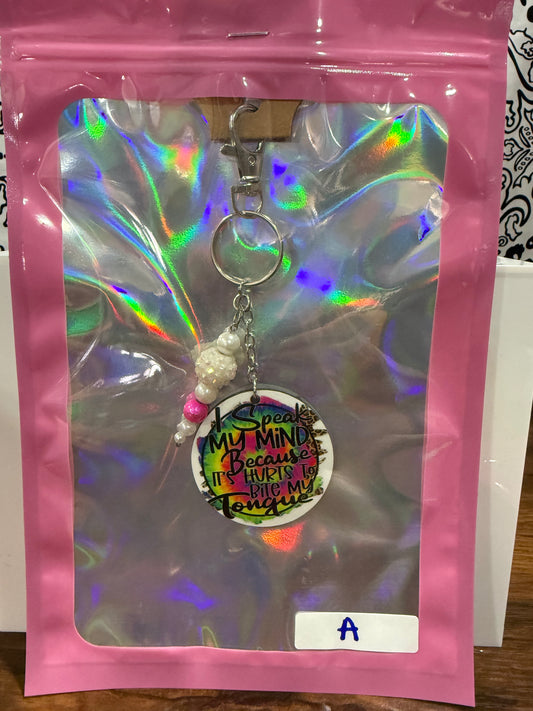 Sublimated Keychain