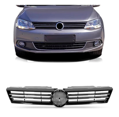 UPPER FRONT GRILLE MESH BLACK /CHROME VOLKSWAGON 2011-2014