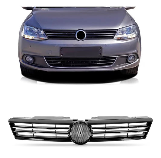 UPPER FRONT GRILLE MESH BLACK /CHROME VOLKSWAGON 2011-2014