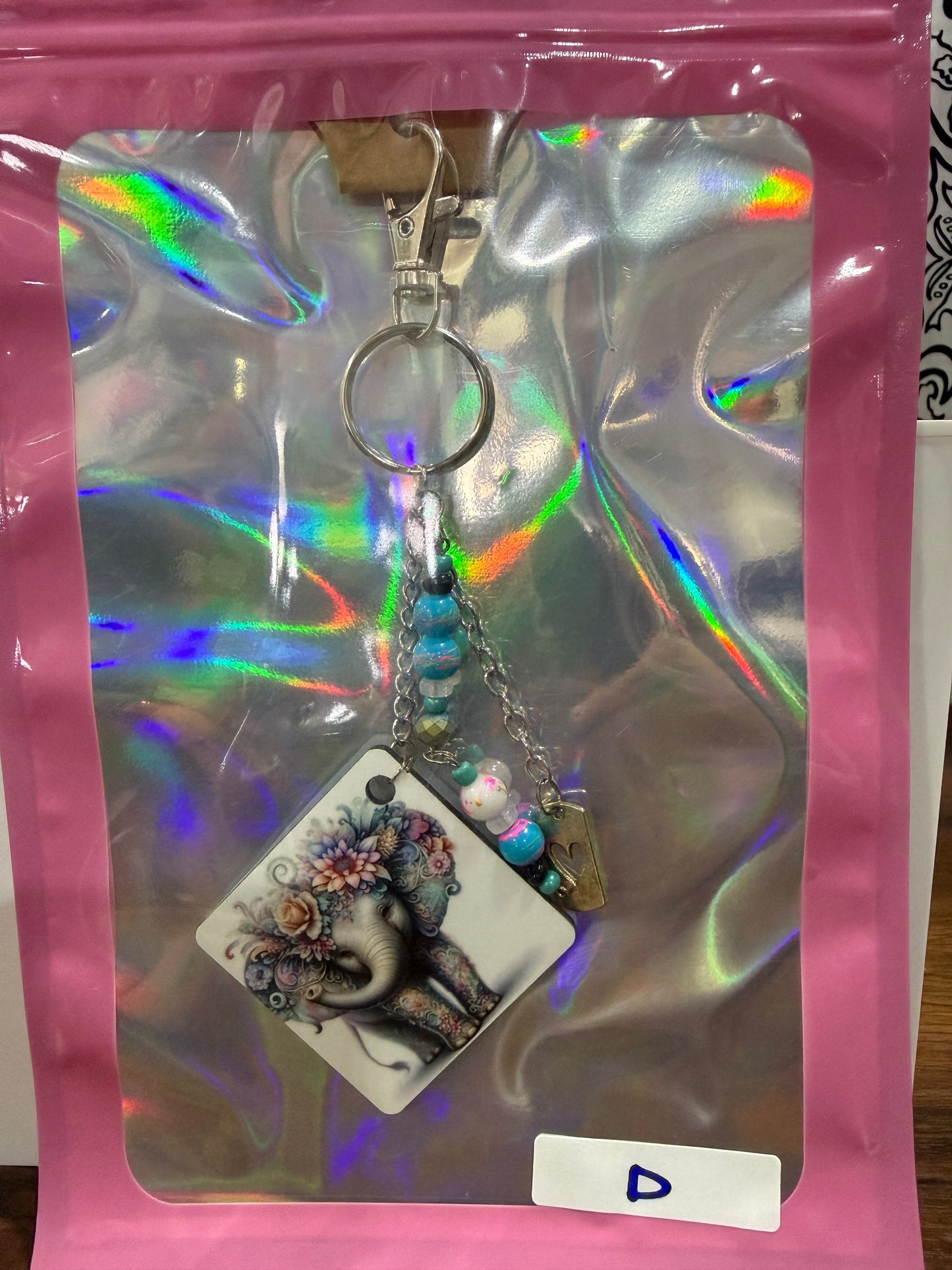 Sublimated Keychain